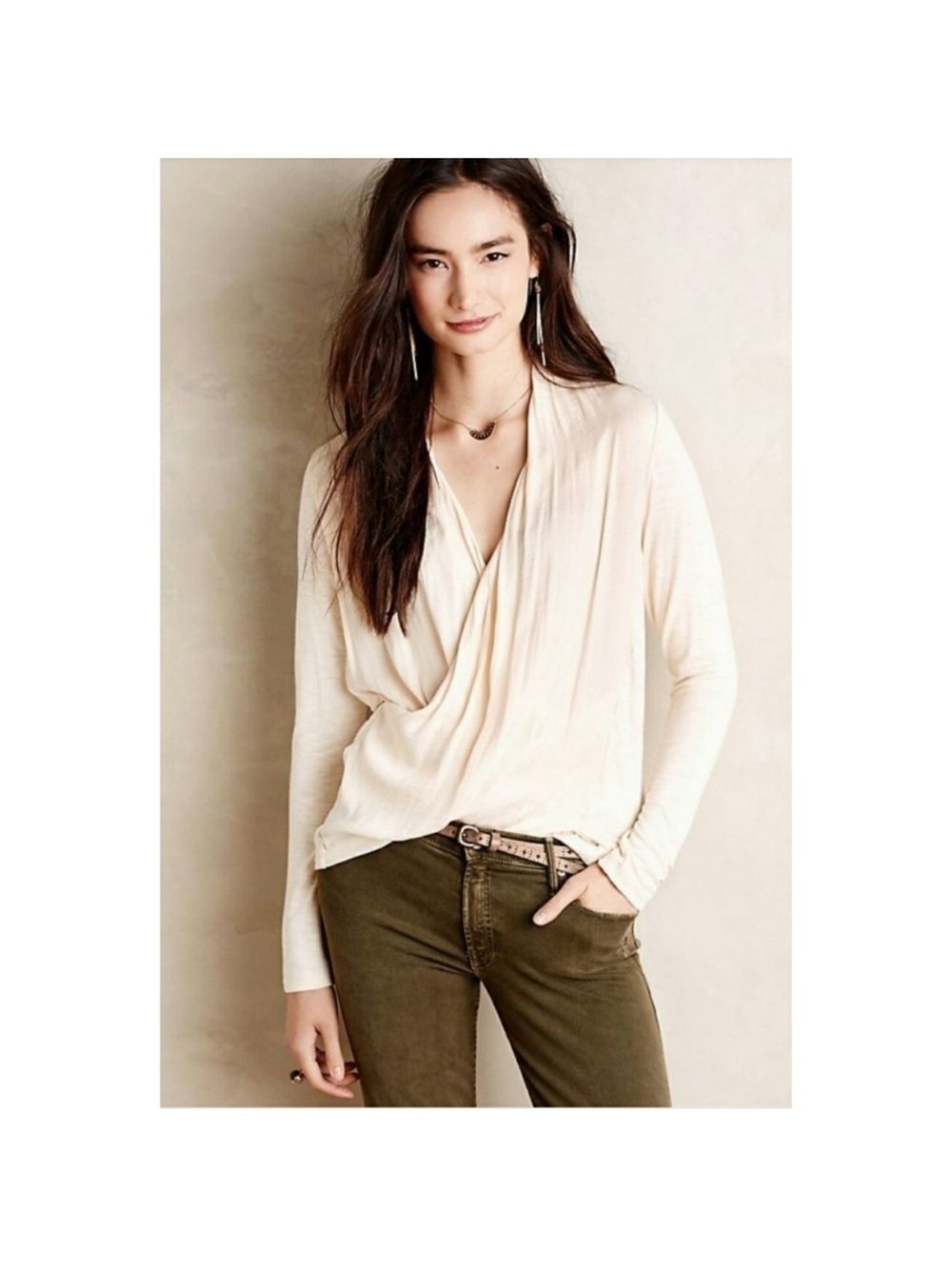 Dolan left coast collection crossroads top ivory extra large